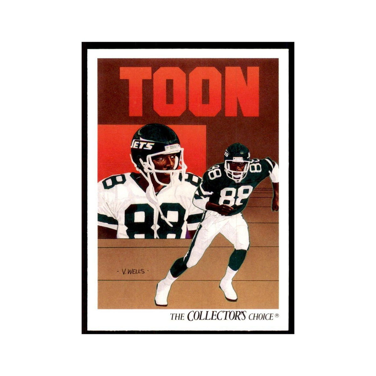 1991 Upper Deck Al Toon Jets #88