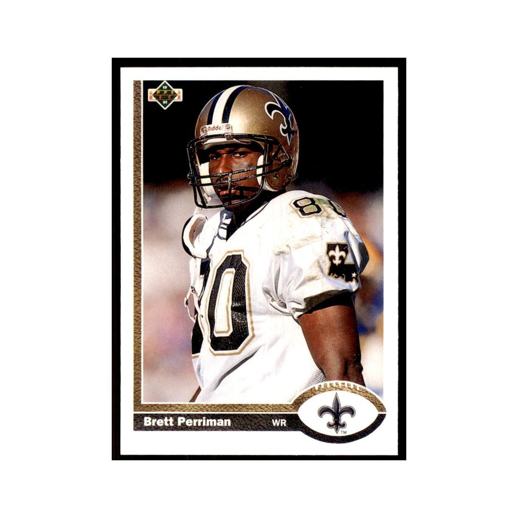 1991 Upper Deck Brett Perriman Saints #58