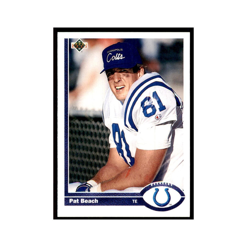 1991 Upper Deck Pat Beach Colts #62