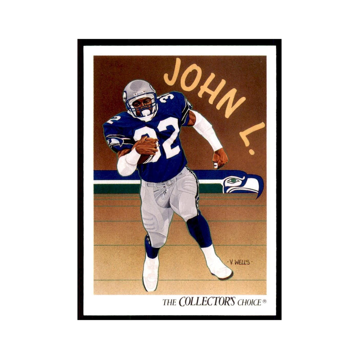 1991 Upper Deck John L. Williams Seahawks #97