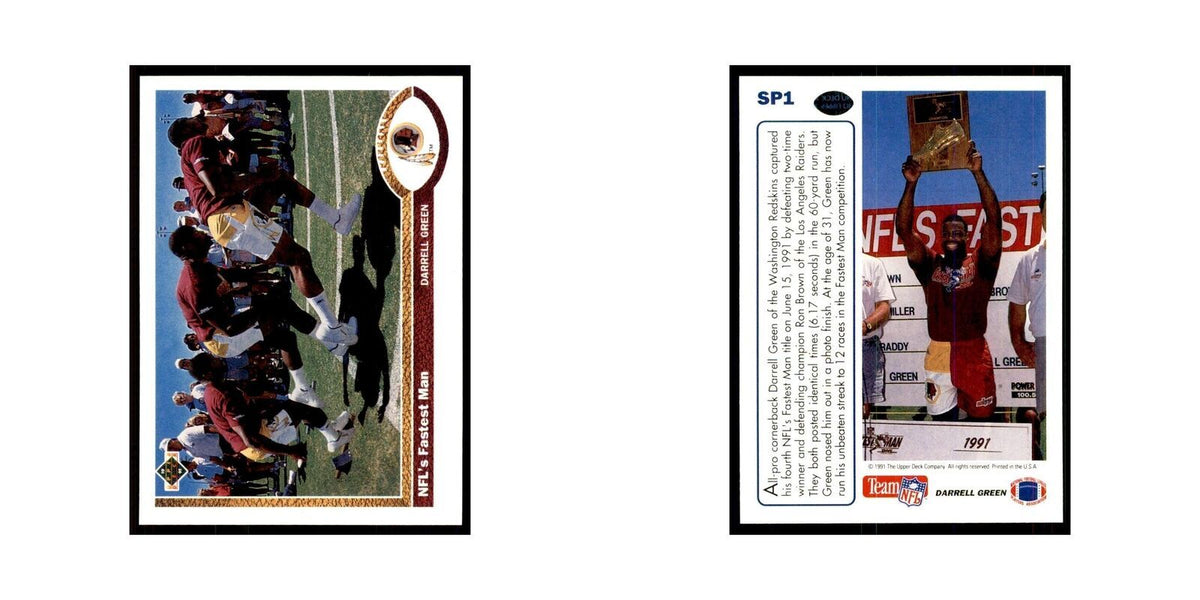 1991 Upper Deck Darrell Green Redskins #438
