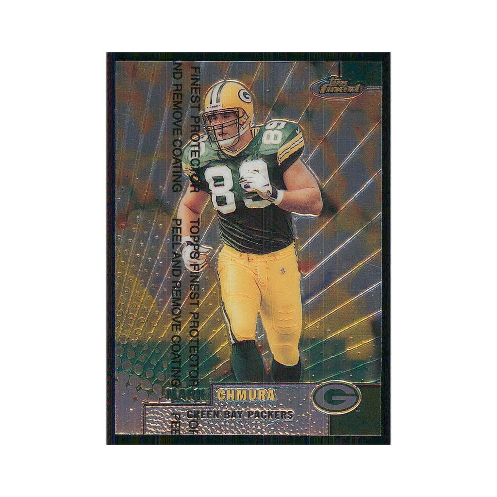 1999 Topps Finest w Coating Mark Chmura Packers #94