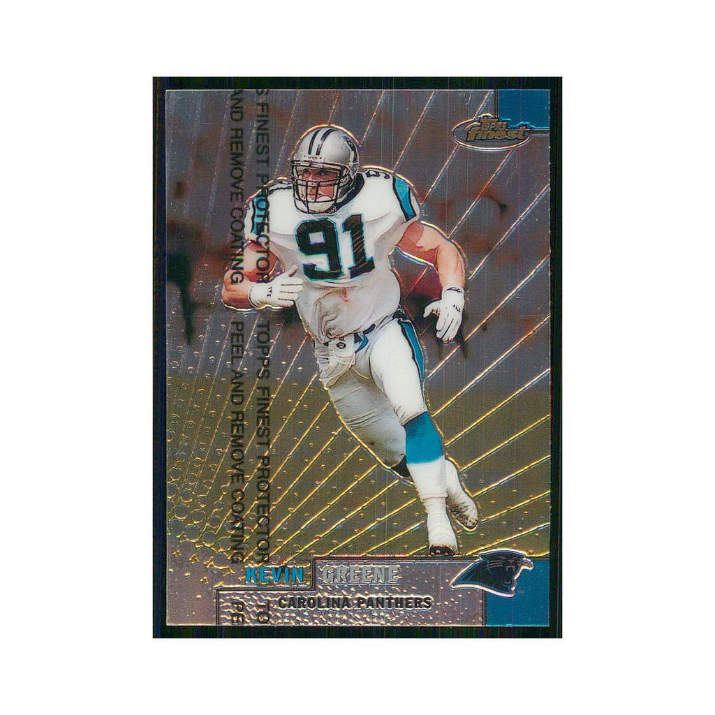 1999 Topps Finest w Coating Kevin Greene Panthers #11
