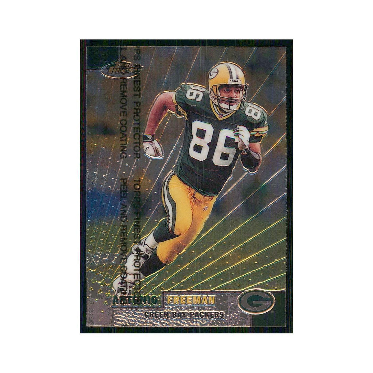 1999 Topps Finest w Coating Antonio Freeman Packers #45