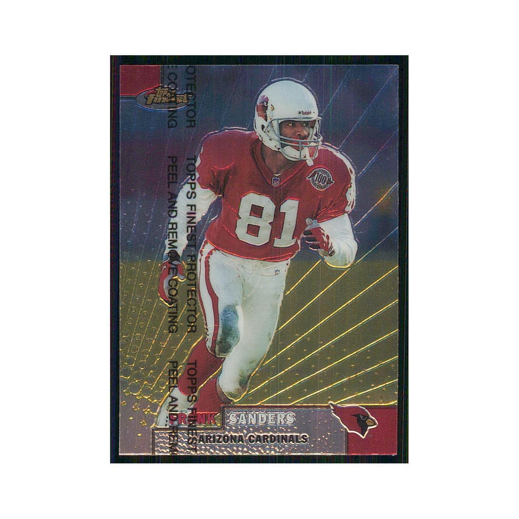 1999 Topps Finest w Coating Frank Sanders Cardinals #47