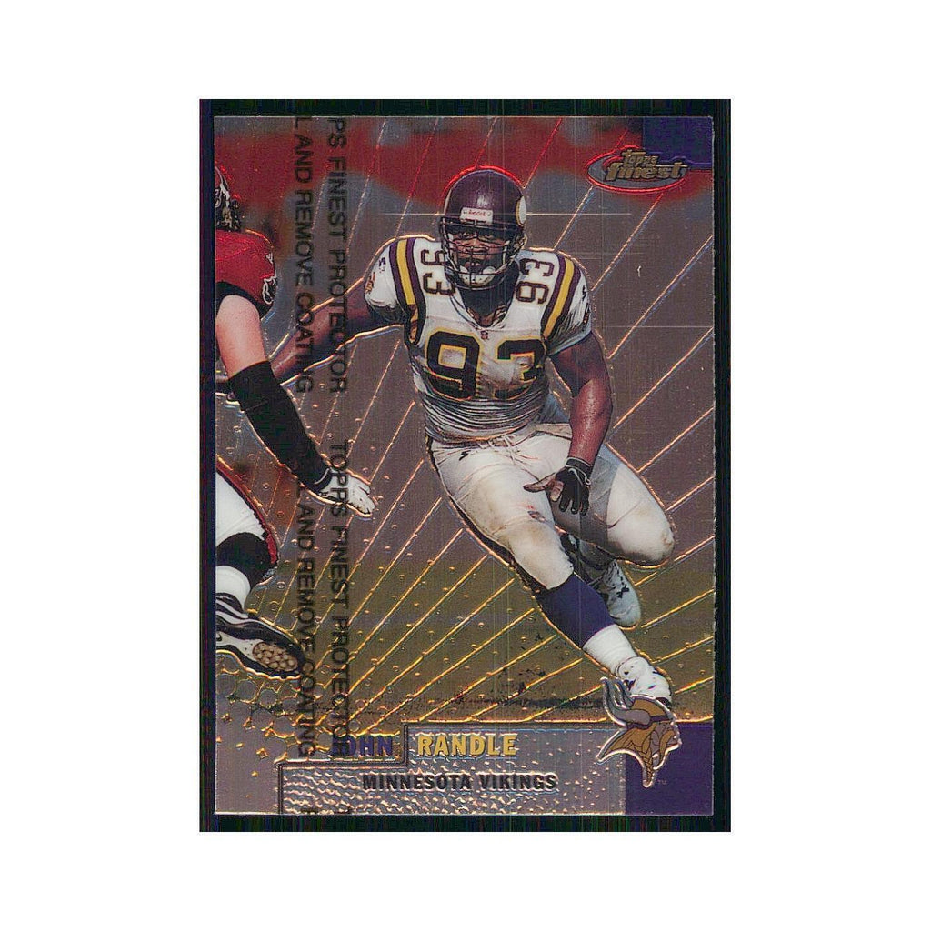 1999 Topps Finest w Coating John Randle Vikings #46