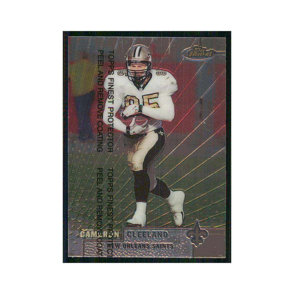 1999 Topps Finest w Coating Cameron Cleeland Saints #31