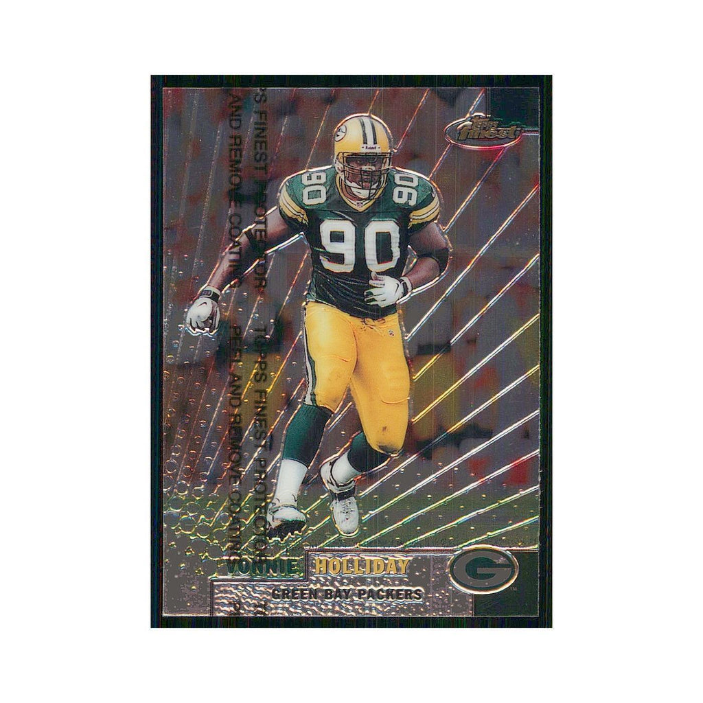 1999 Topps Finest w Coating Vonnie Holliday Packers #114