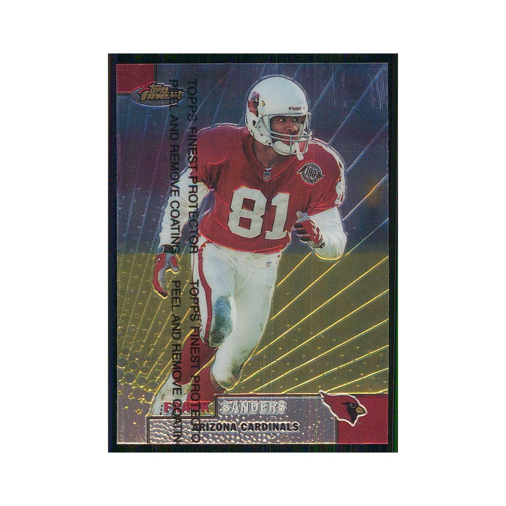 1999 Topps Finest w Coating Frank Sanders Cardinals #47