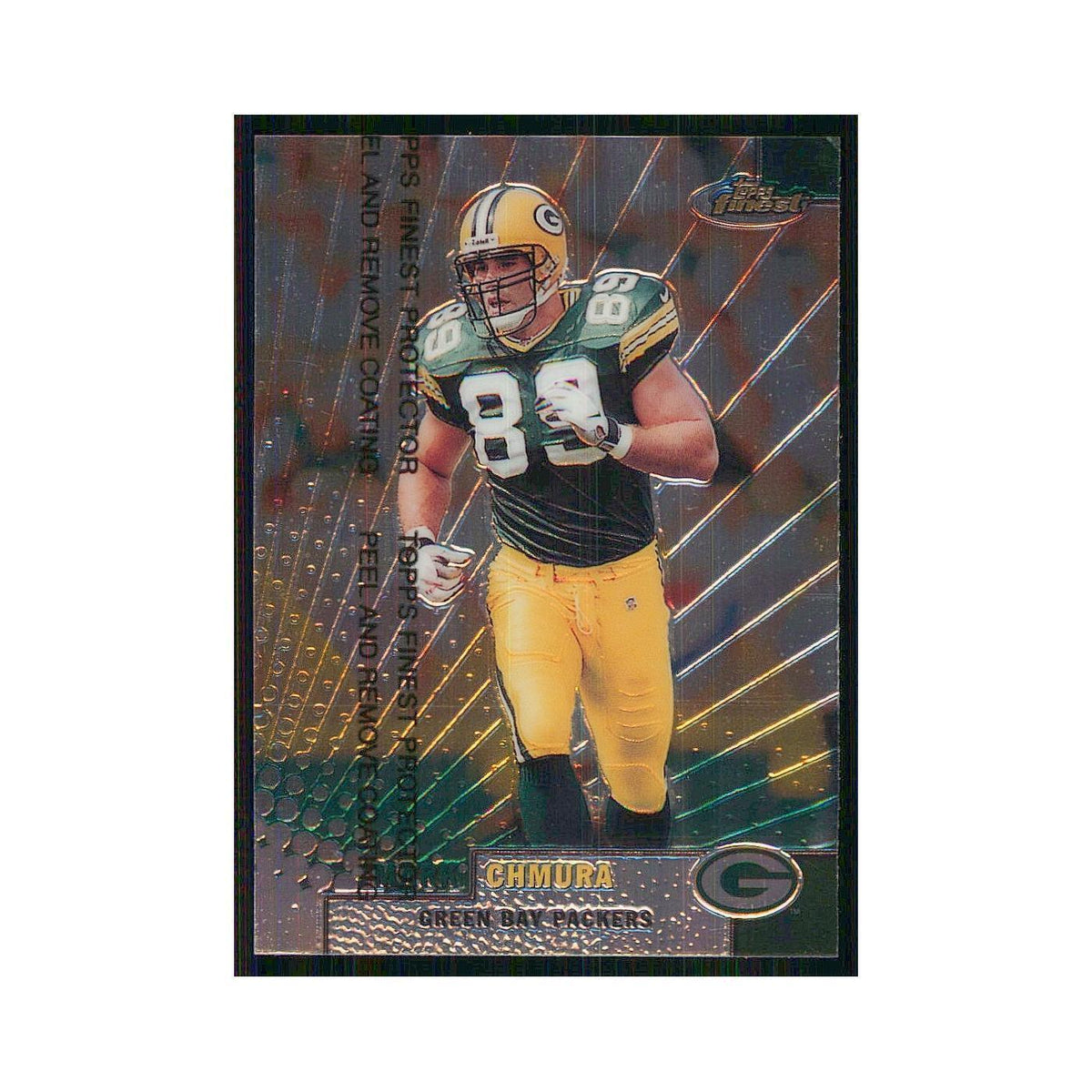 1999 Topps Finest w Coating Mark Chmura Packers #94