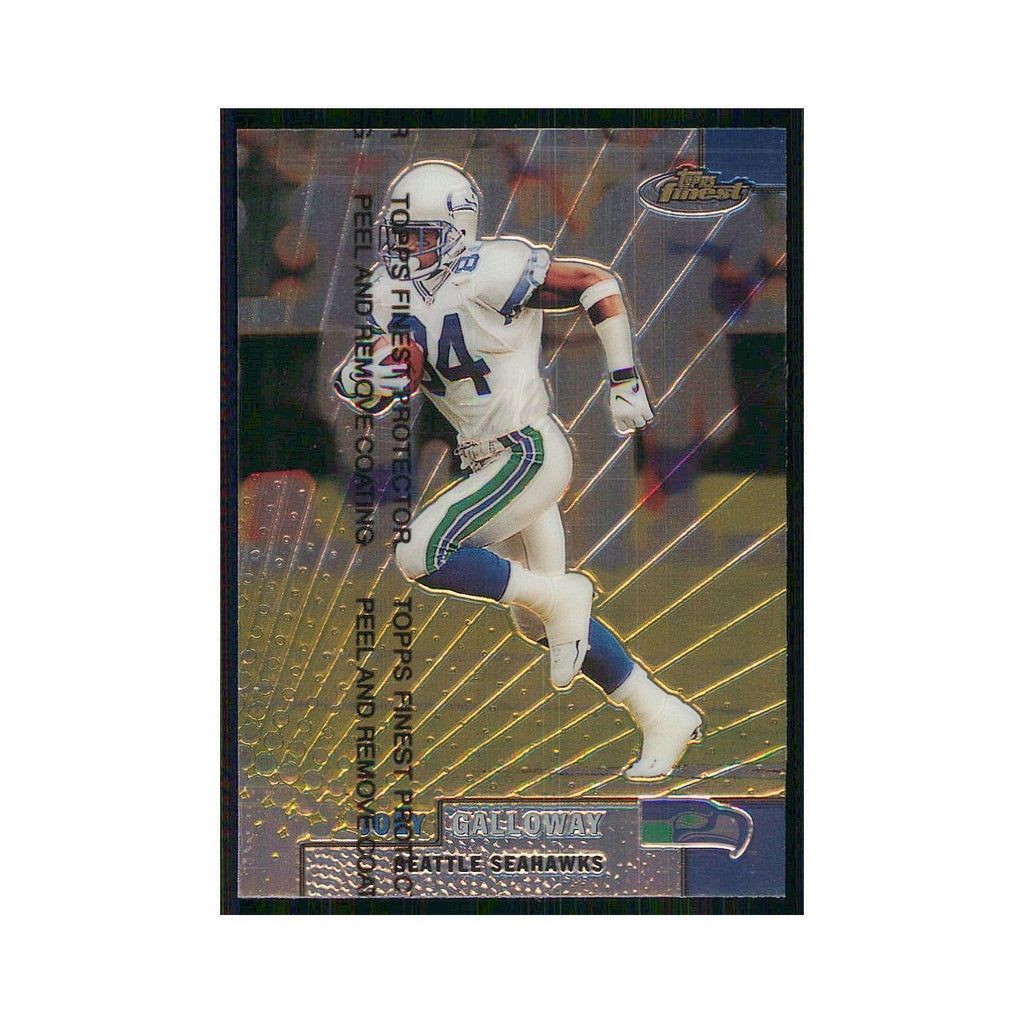 1999 Topps Finest w Coating Joey Galloway Seahawks #57