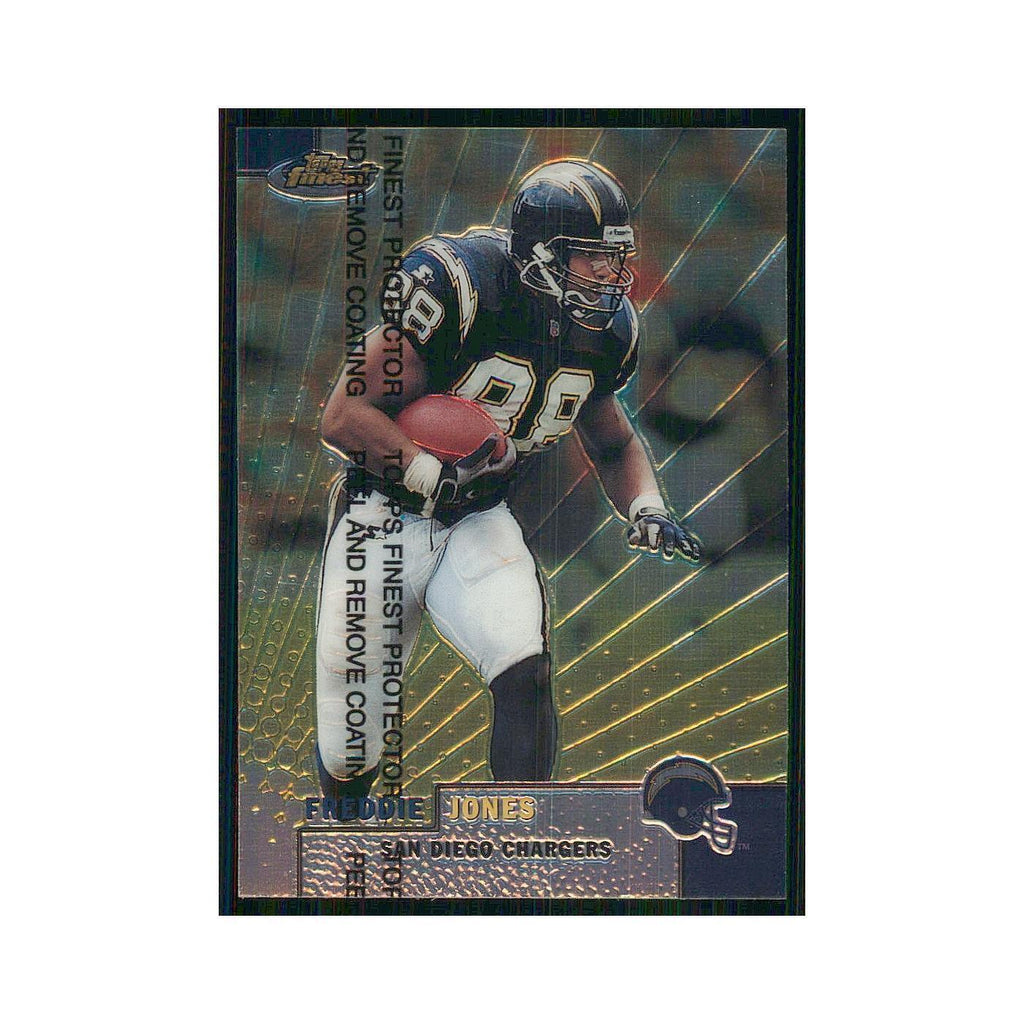 1999 Topps Finest w Coating Freddie Jones San Diego Chargers #83