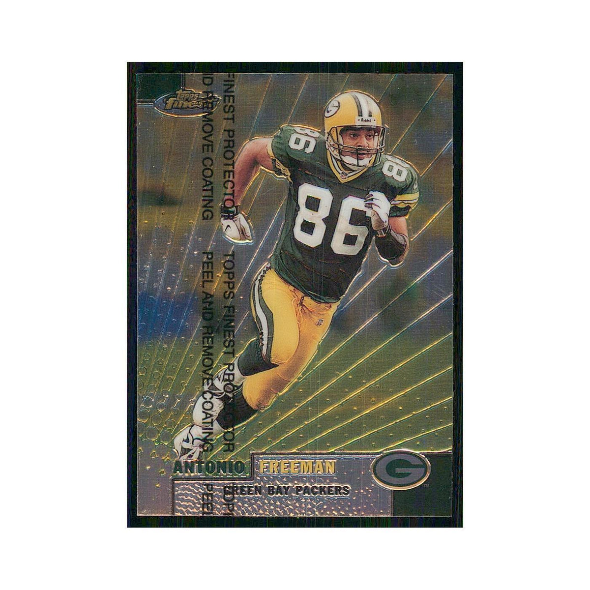 1999 Topps Finest w Coating Antonio Freeman Packers #45