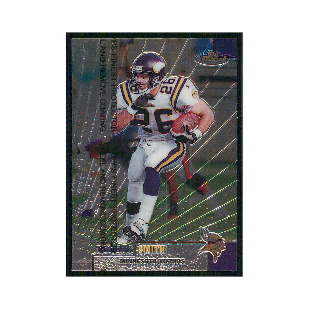 1999 Topps Finest w Coating Robert Smith Vikings #61