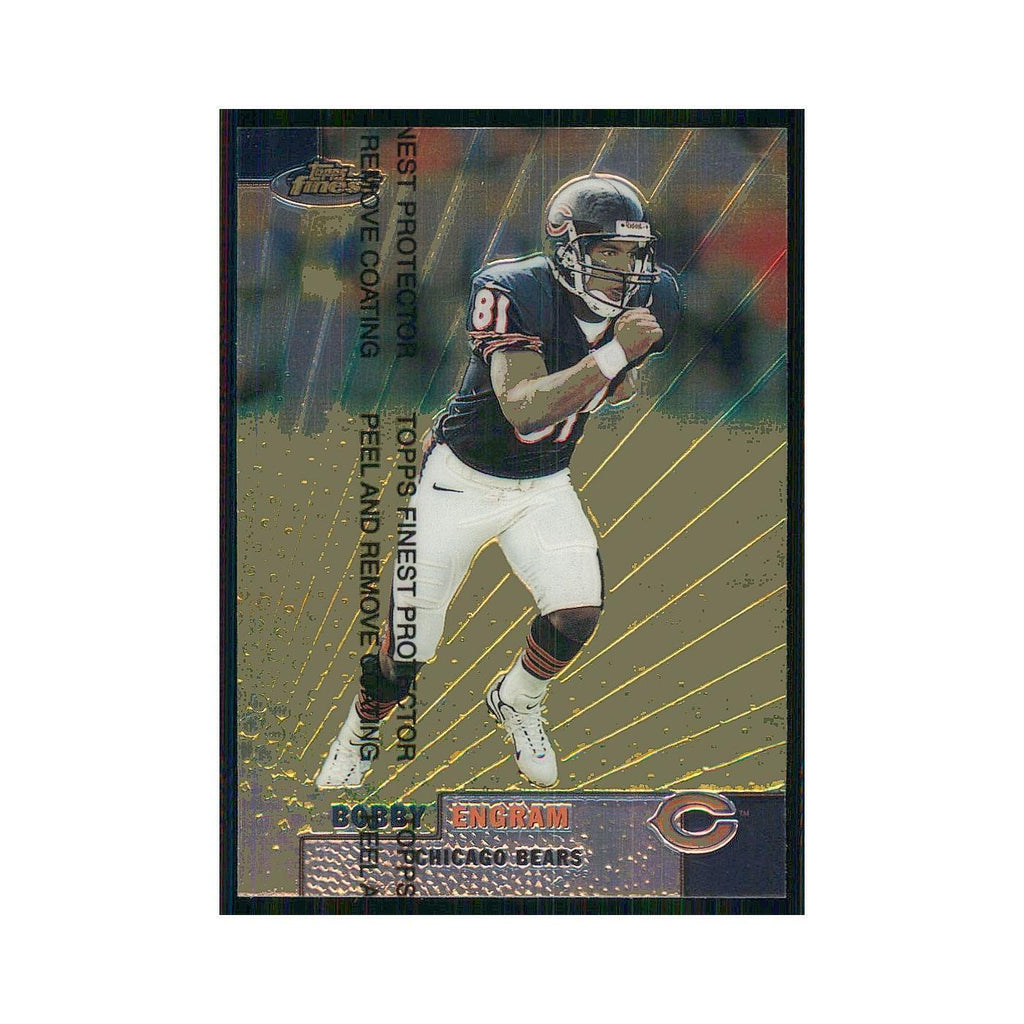 1999 Topps Finest w Coating Bobby Engram Bears #111