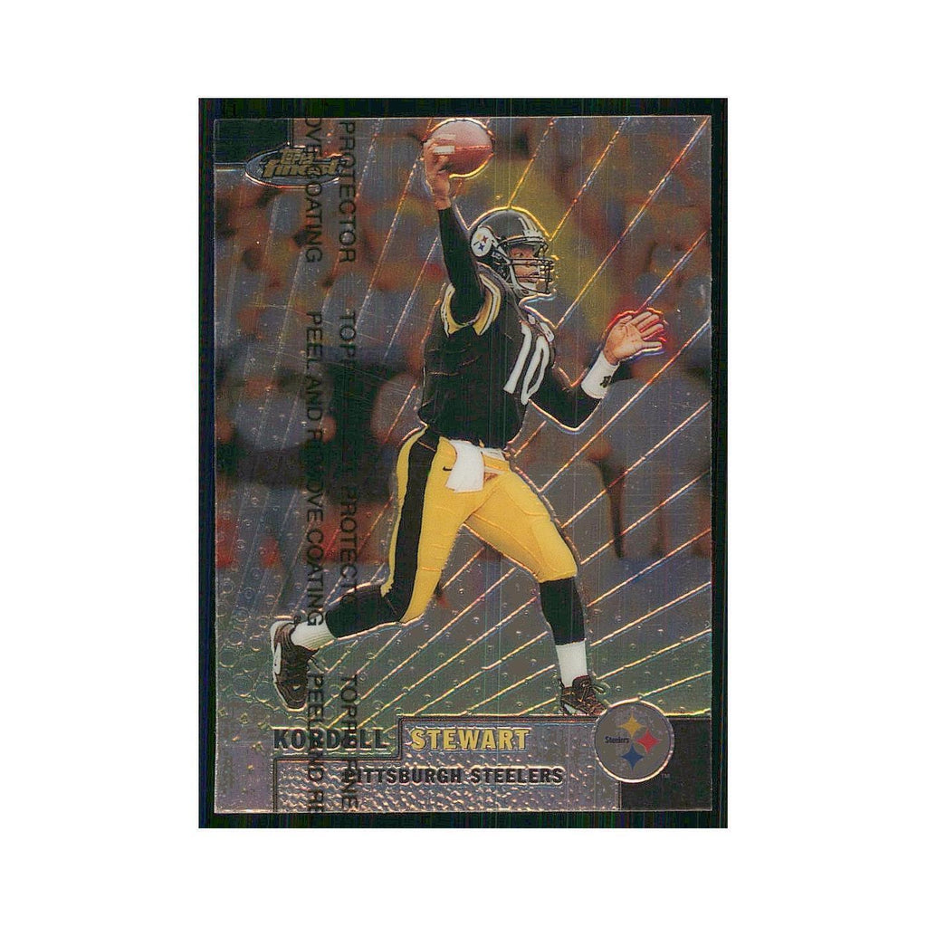 1999 Topps Finest w Coating Kordell Stewart Steelers #3