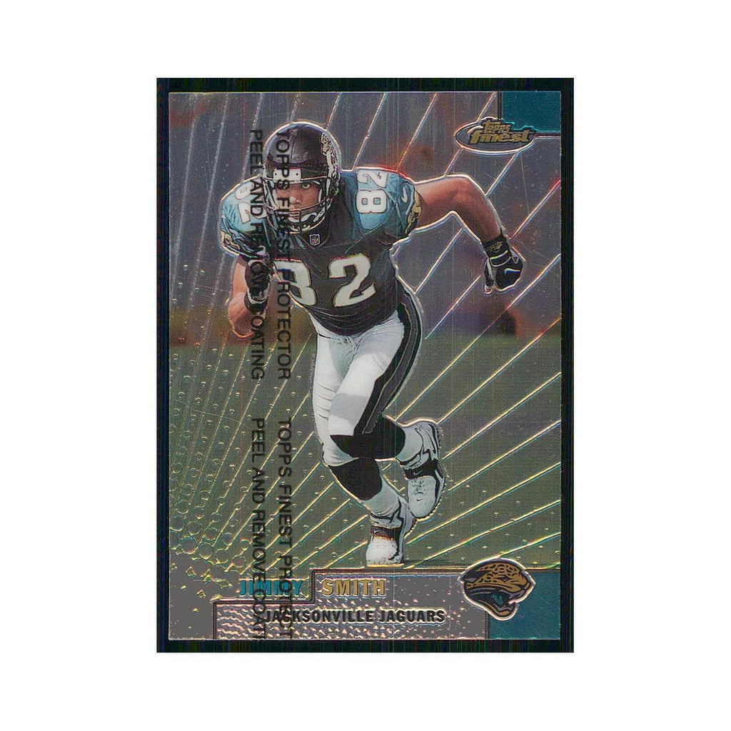 1999 Topps Finest w Coating Jimmy Smith Jaguars #67