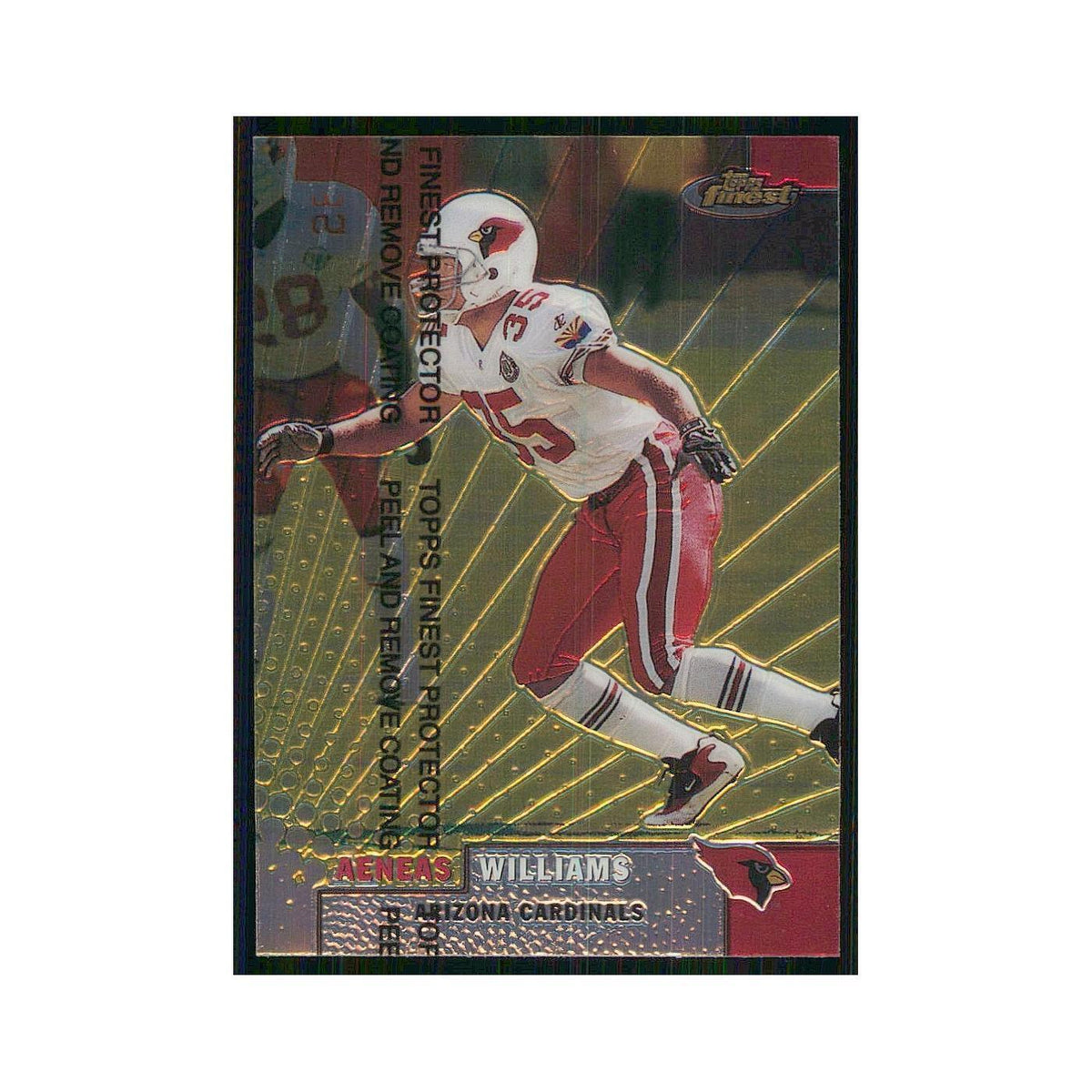 1999 Topps Finest w Coating Aeneas Williams Cardinals #73