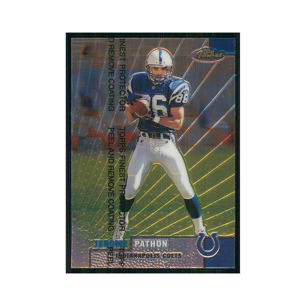 1999 Topps Finest w Coating Jerome Pathon Colts #112