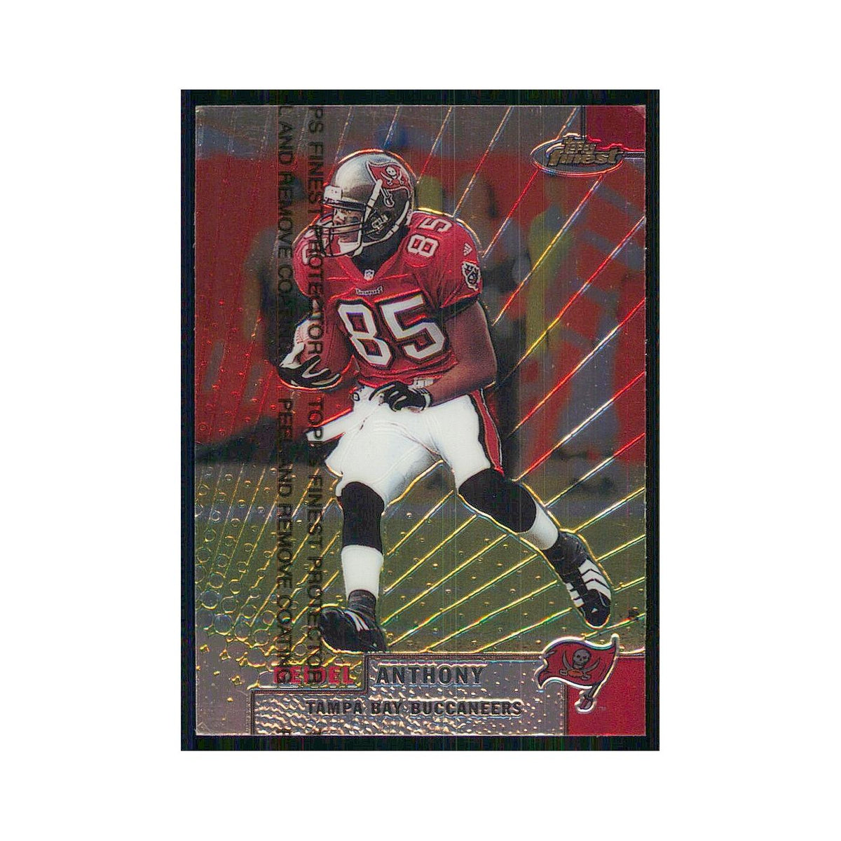 1999 Topps Finest w Coating Reidel Anthony Buccaneers #108