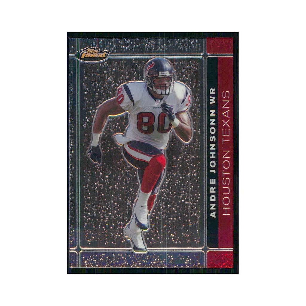 2007 Topps Finest Andre Johnson Texans #62