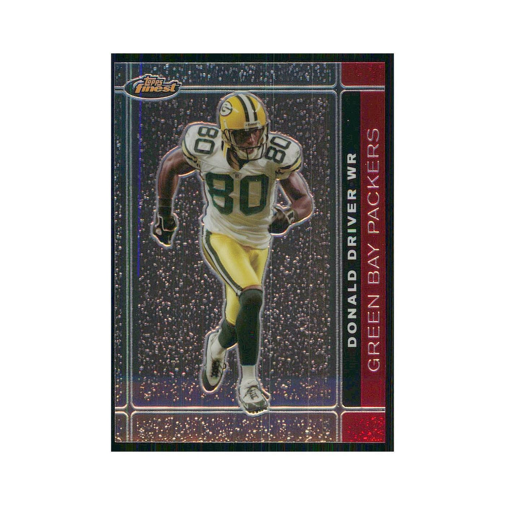 2007 Topps Finest Donald Driver Packers #56