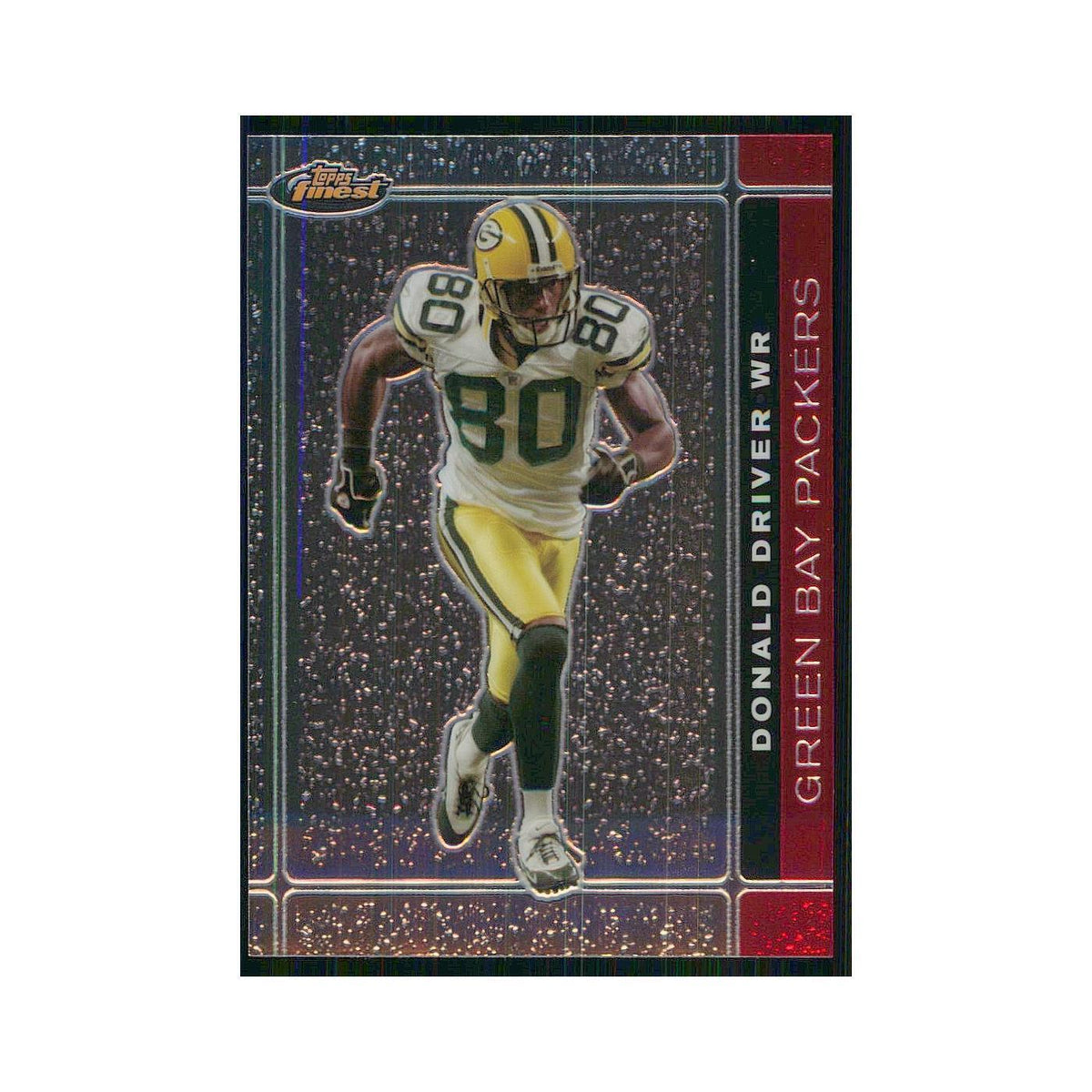 2007 Topps Finest Donald Driver Packers #56