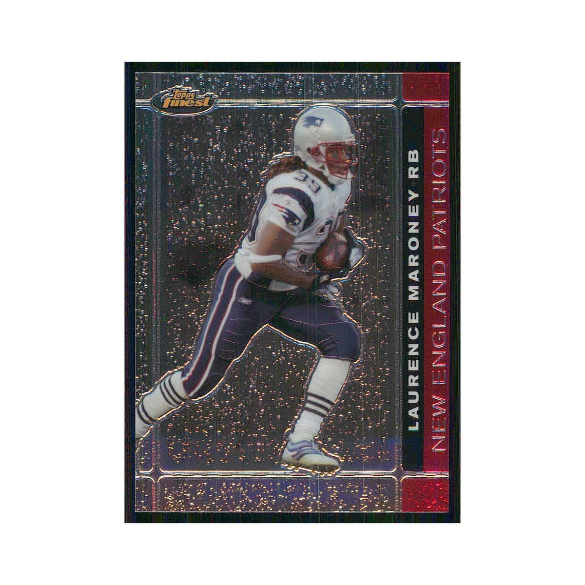 2007 Topps Finest Laurence Maroney Patriots #44