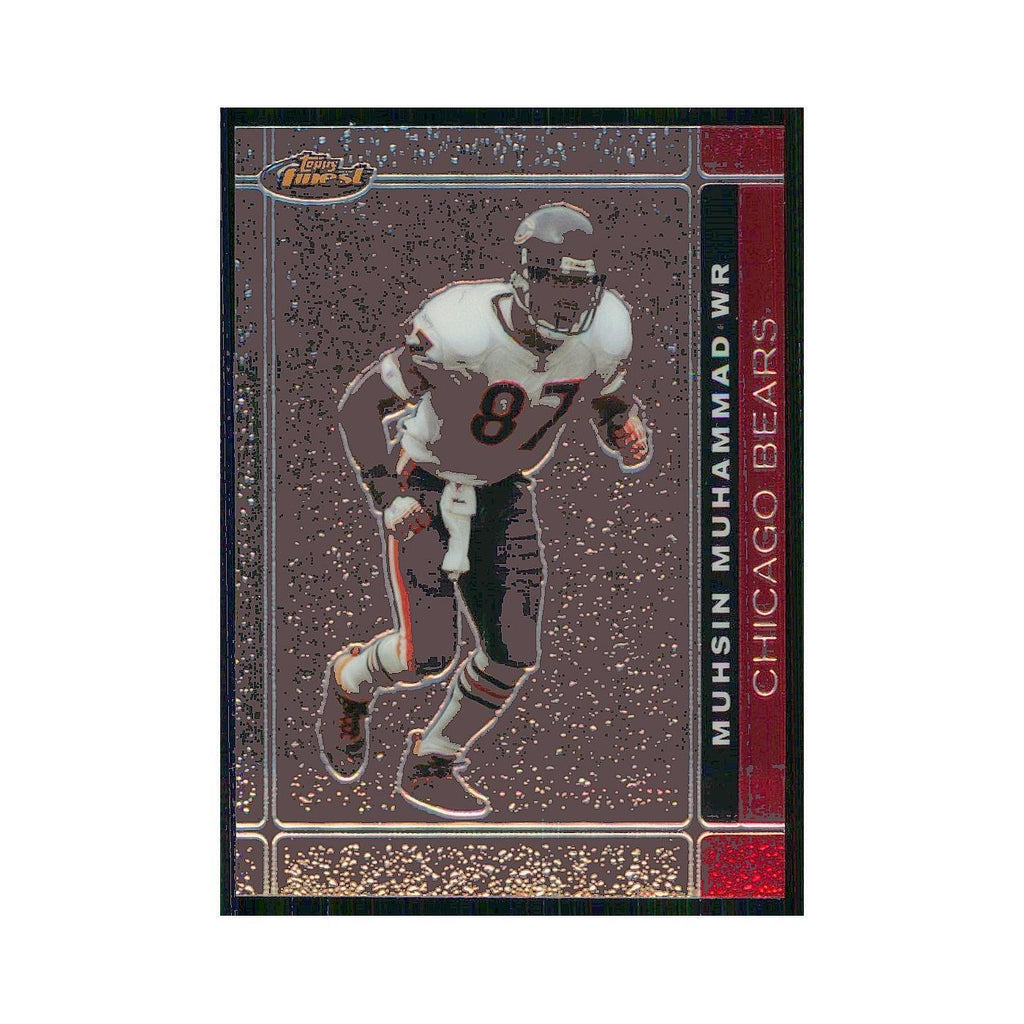 2007 Topps Finest Muhsin Muhammad Bears #81