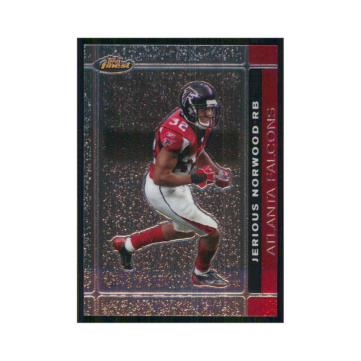 2007 Topps Finest Jerious Norwood Falcons #47
