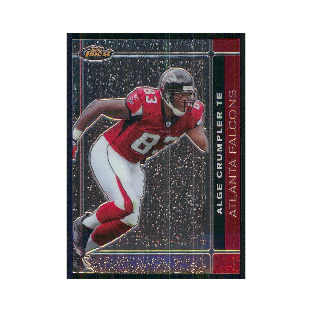 2007 Topps Finest Alge Crumpler Falcons #89