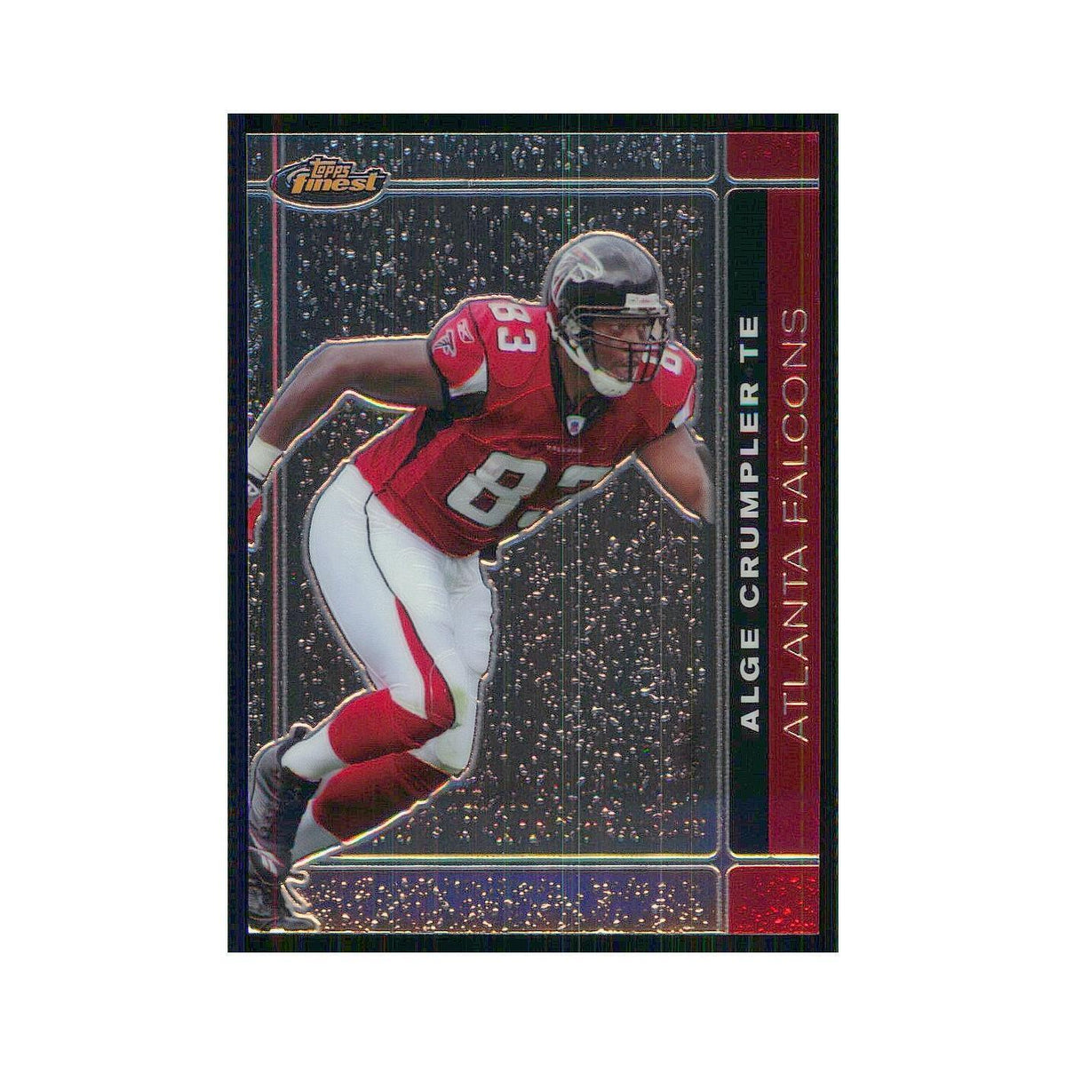 2007 Topps Finest Alge Crumpler Falcons #89