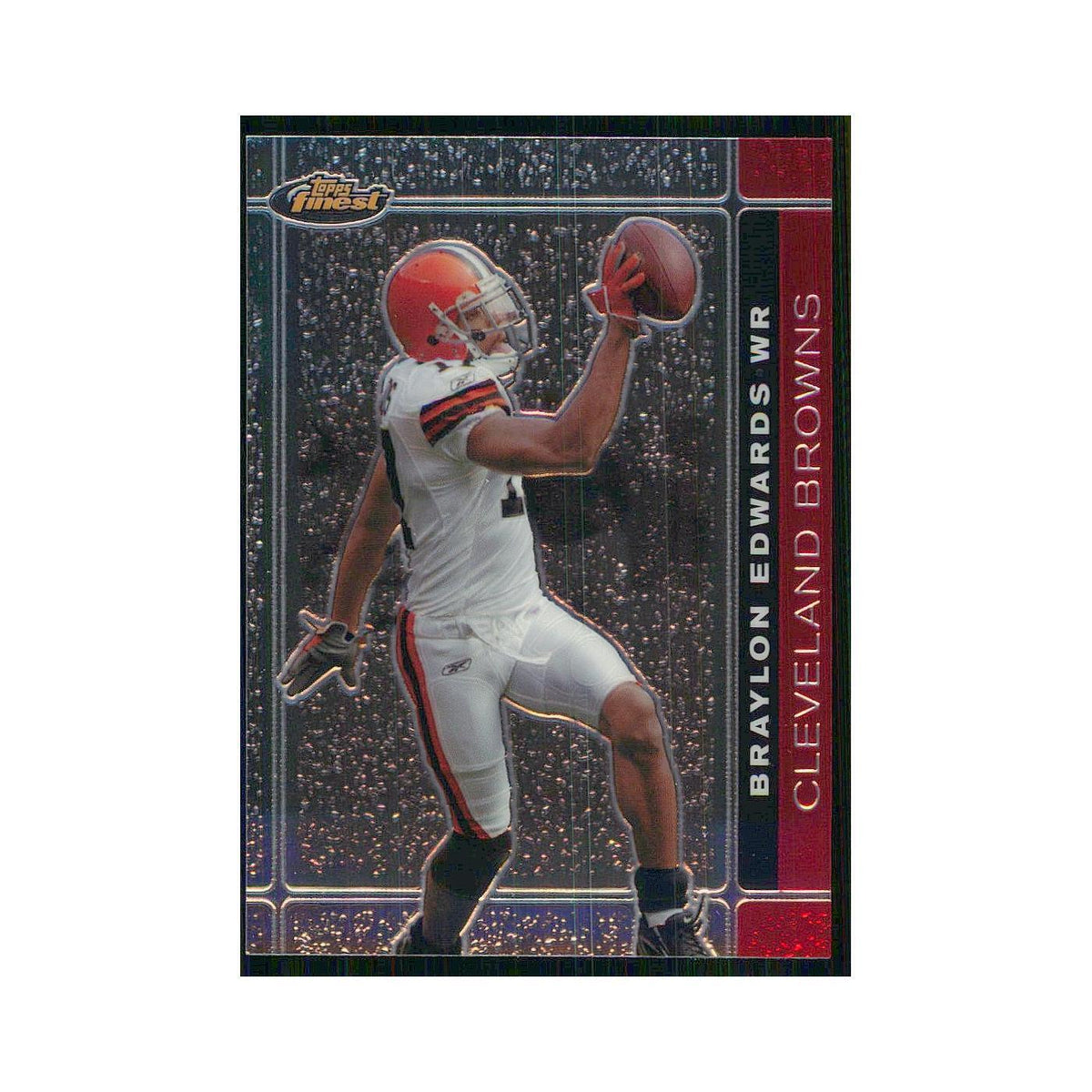 2007 Topps Finest Braylon Edwards Browns #72