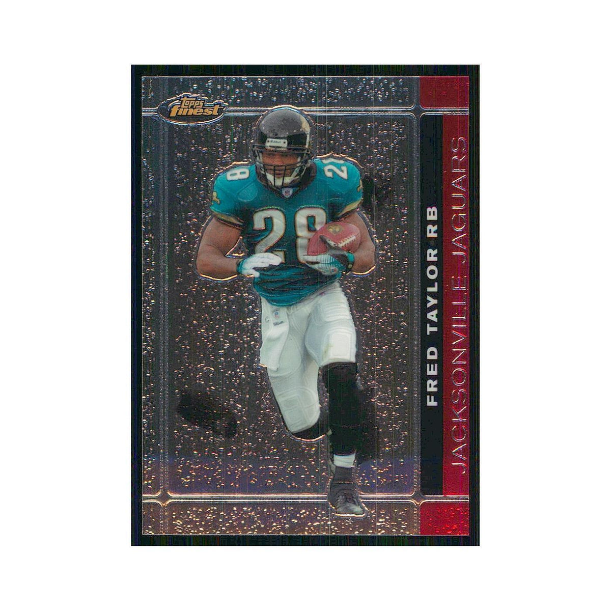 2007 Topps Finest Fred Taylor Jaguars #32