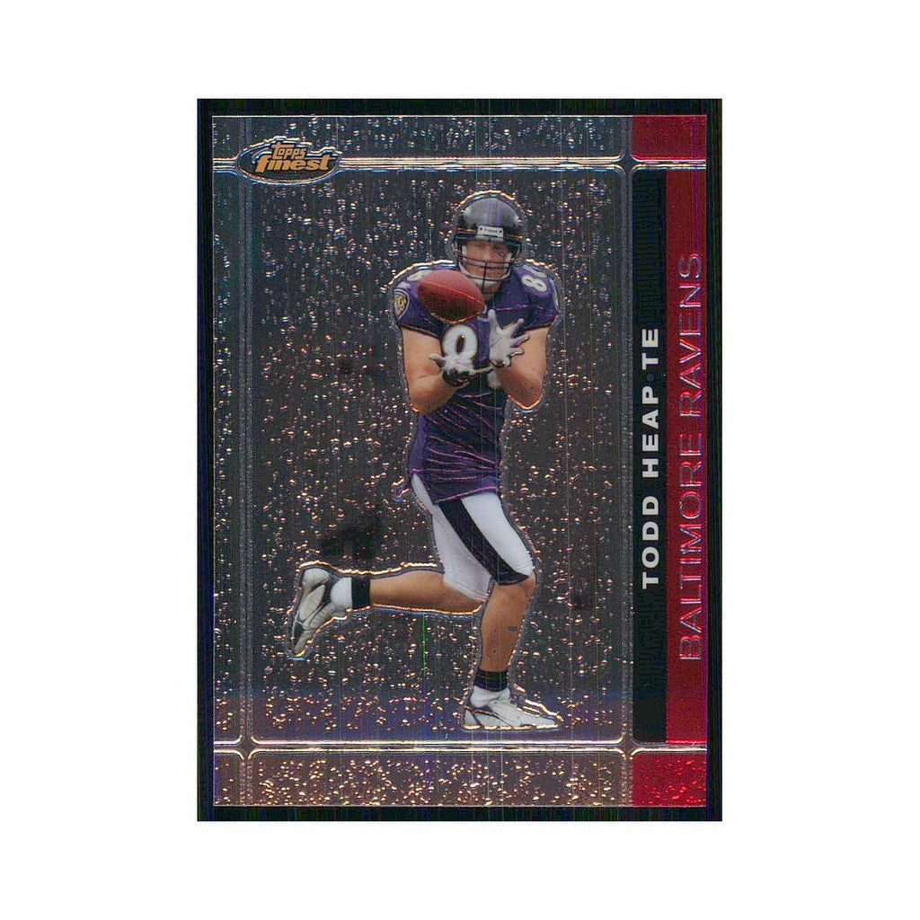 2007 Topps Finest Todd Heap Ravens #83