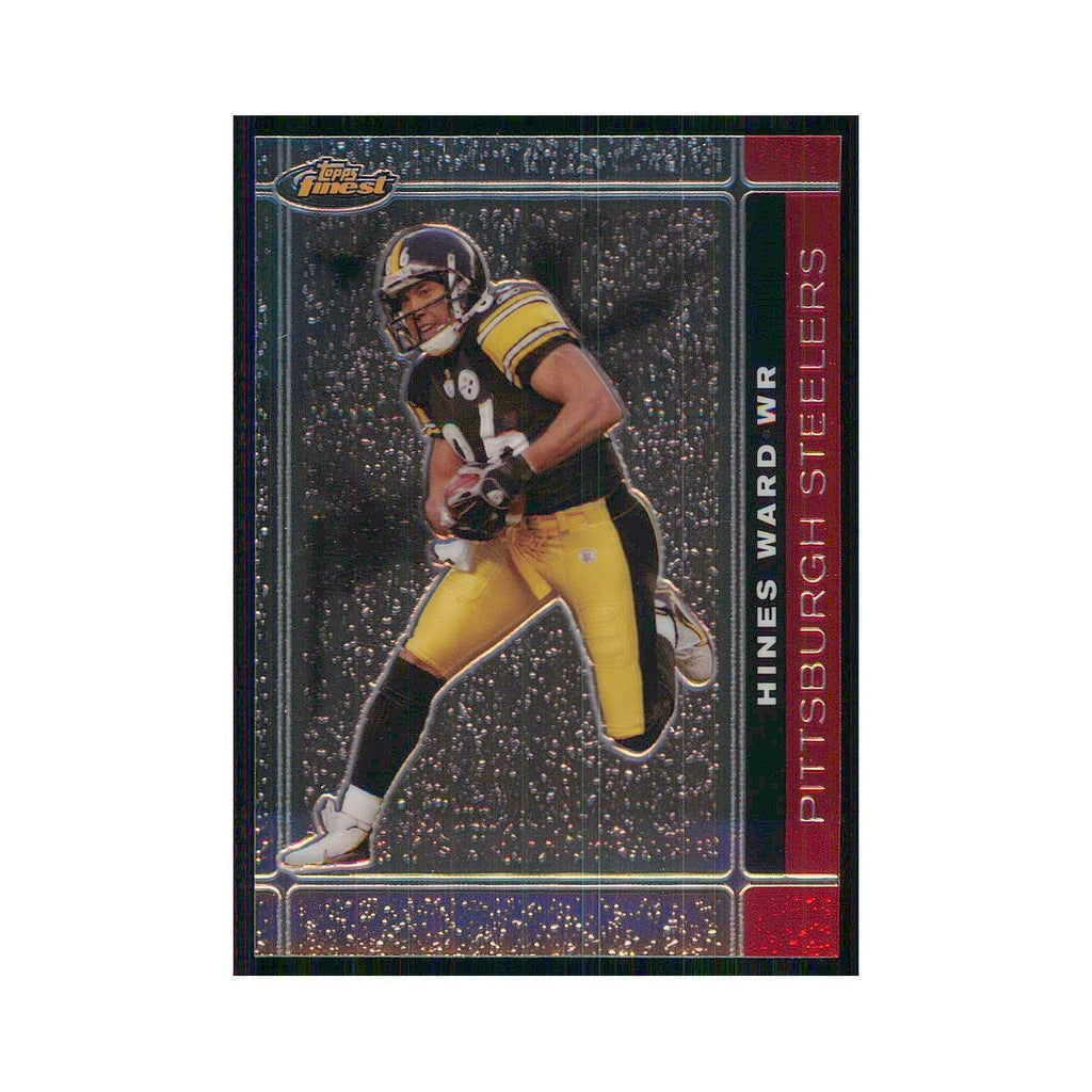 2007 Topps Finest Hines Ward Steelers #69