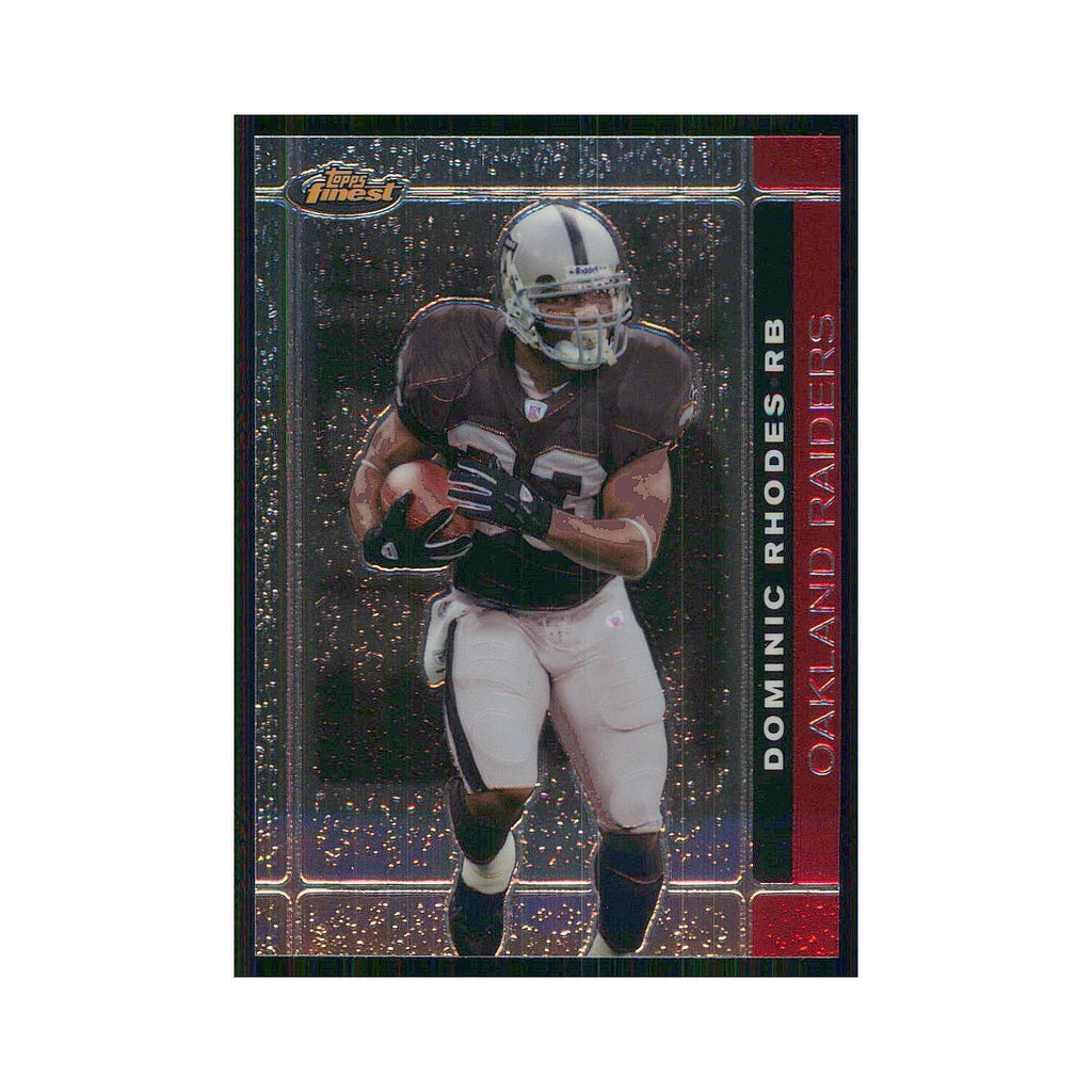 2007 Topps Finest Dominic Rhodes Raiders #46