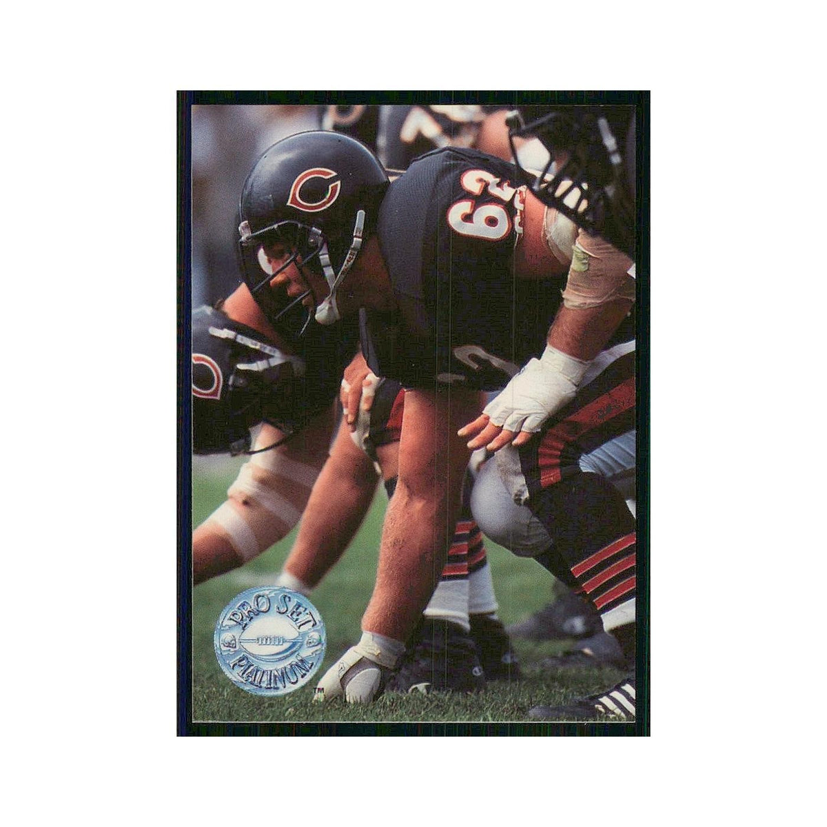 1991 Pro Set Platinum Mark Bortz Bears #12