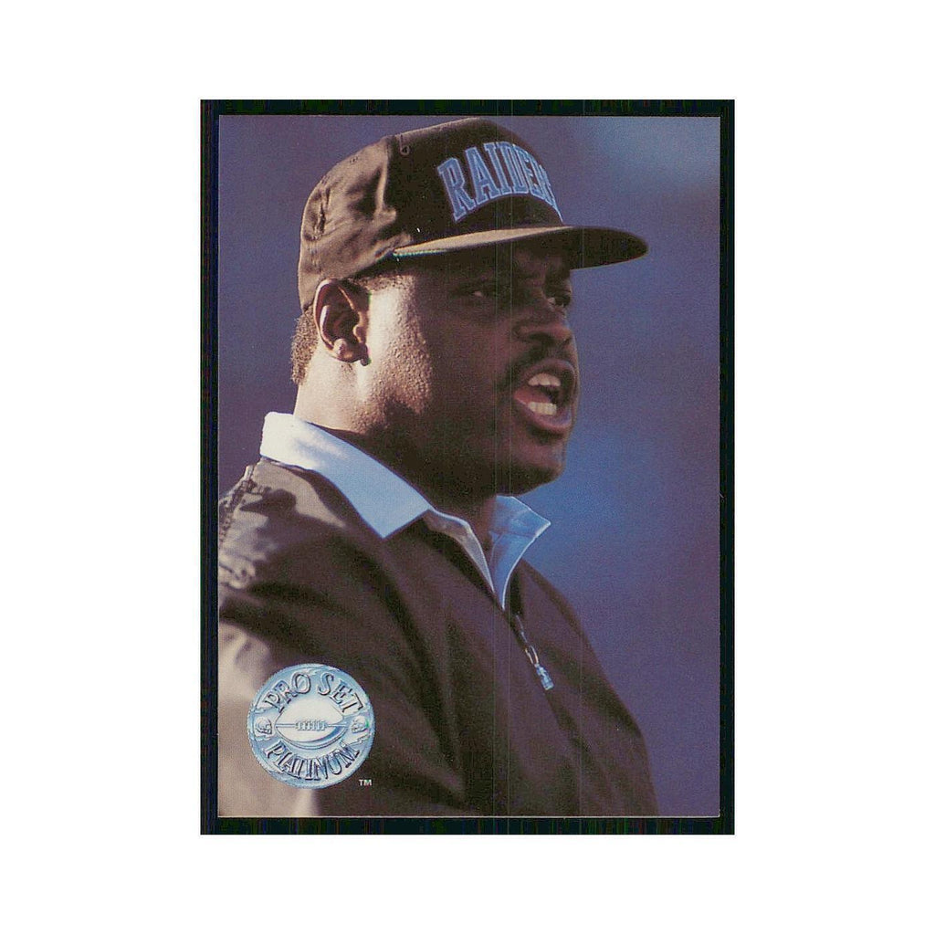1991 Pro Set Platinum Art Shell Los Angeles Raiders #149