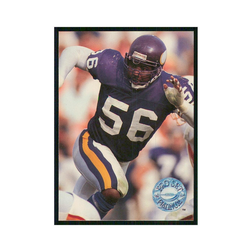 1991 Pro Set Platinum Chris Doleman Vikings #69