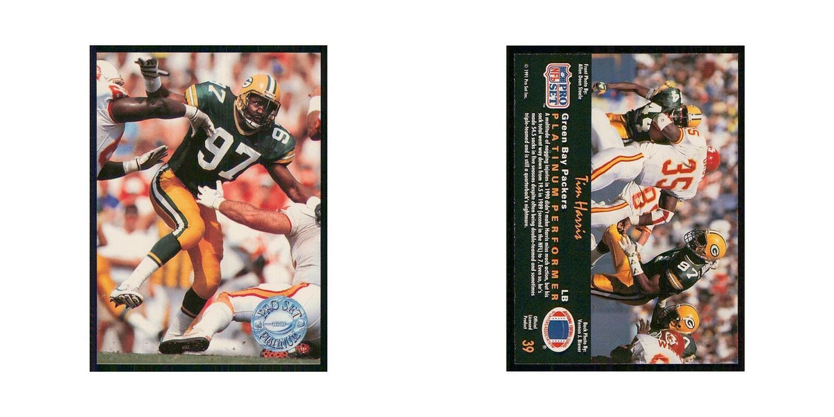 1991 Pro Set Platinum Tim Harris Packers #39