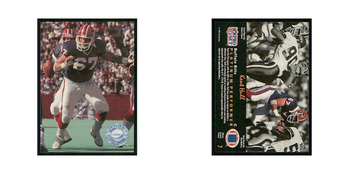 1991 Pro Set Platinum Keith Hull Bills #7