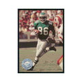 1991 Pro Set Platinum Fred Barnett Eagles #89