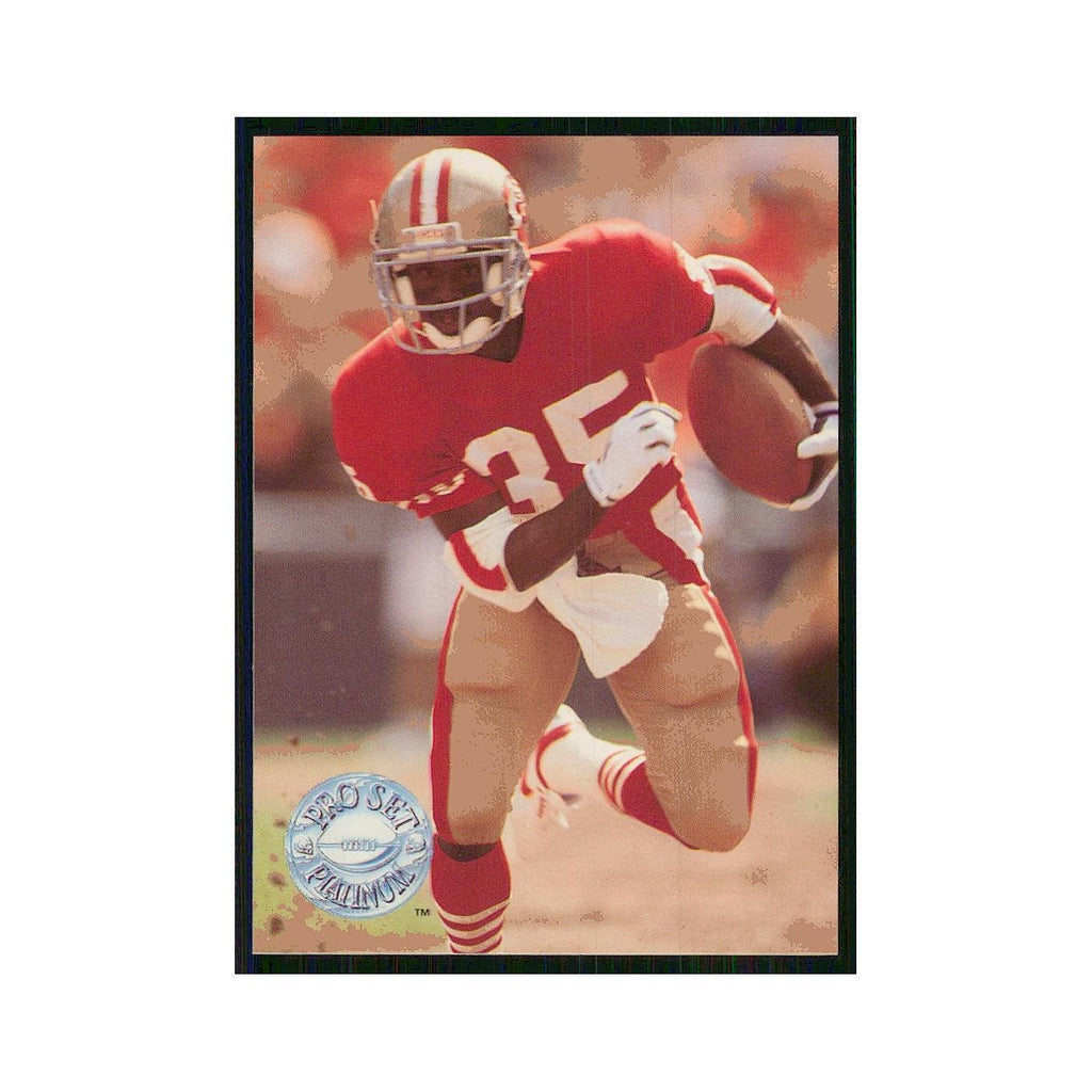 1991 Pro Set Platinum Dexter Carter 49ers #137