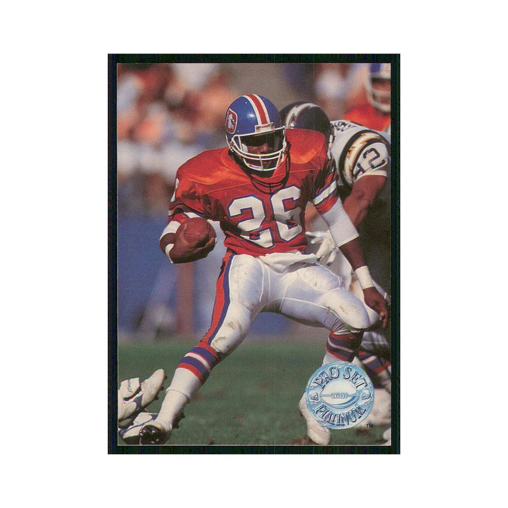1991 Pro Set Platinum Bobby Humphrey Broncos #29