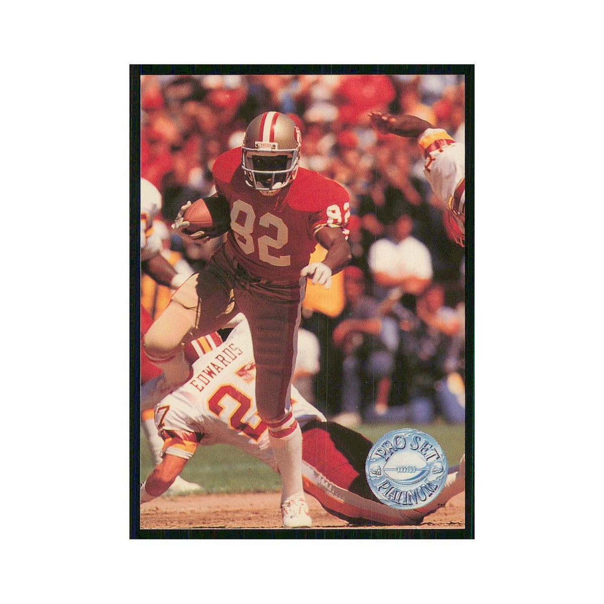 1991 Pro Set Platinum John Taylor 49ers #107