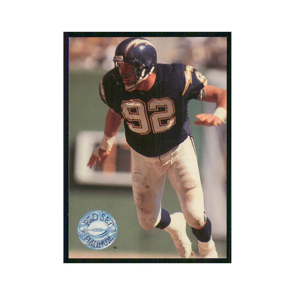 1991 Pro Set Platinum Burt Grossman San Diego Chargers #105