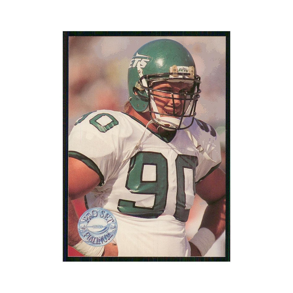 1991 Pro Set Platinum Dennis Byrd Jets #87