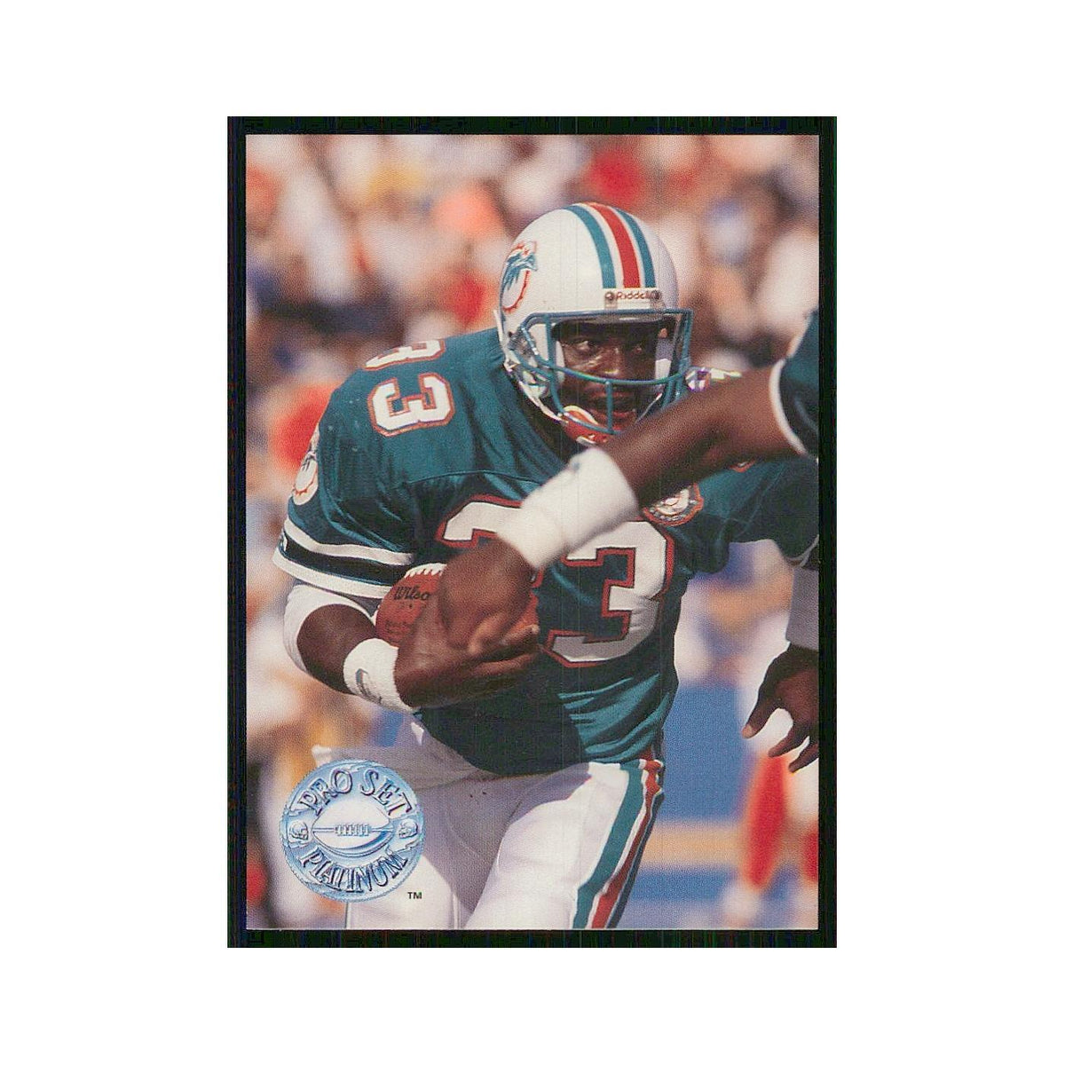 1991 Pro Set Platinum Sammie Smith Dolphins #63