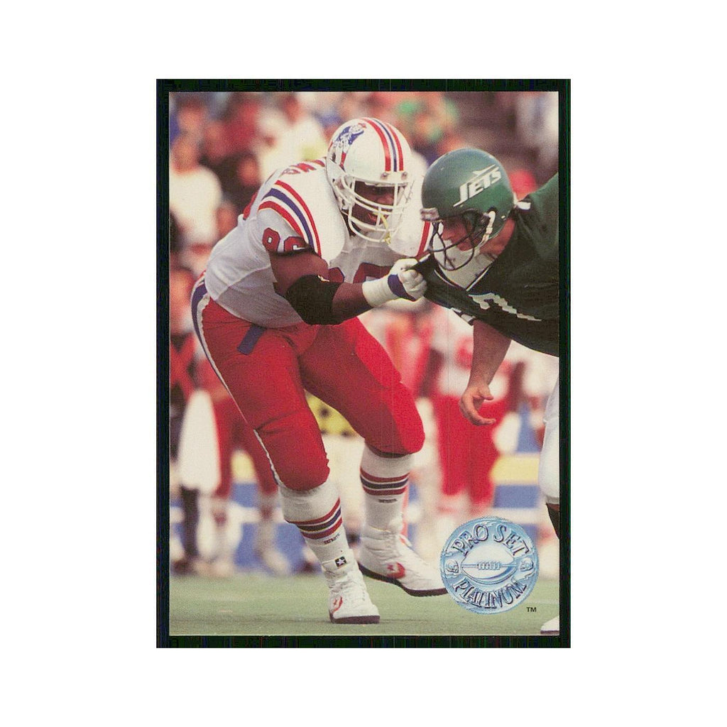 1991 Pro Set Platinum Brent Williams Patriots #74